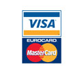 Betalen met Visa en Mastercard: creditcard
